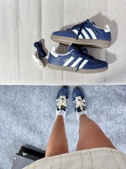 Tenis SMB Og - Marinho Branco