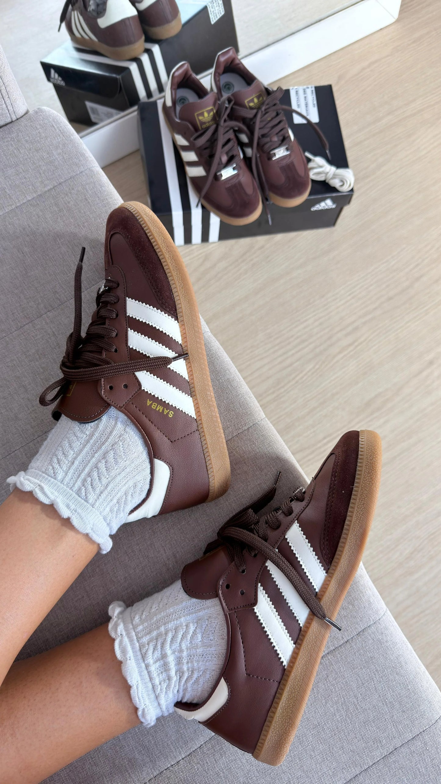 Tenis SMB Prime - White Coffe