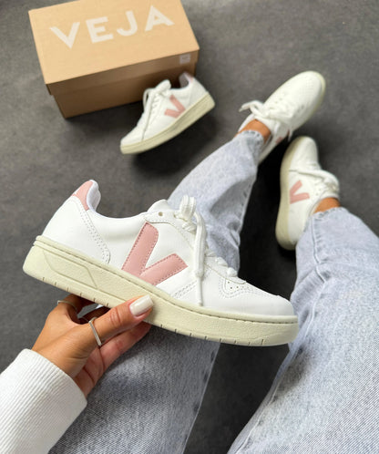 Tenis V10 - Branco Nude