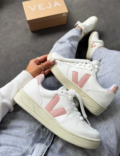 Tenis V10 - Branco Nude
