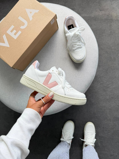 Tenis V10 - Branco Nude
